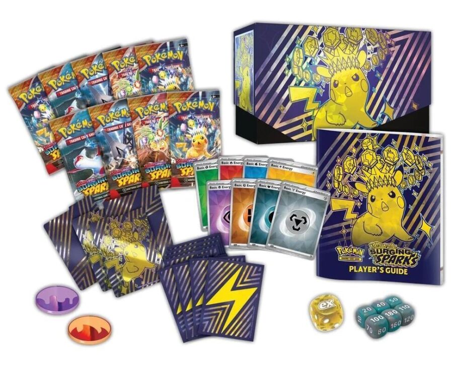 Pokémon SV08 Surging Sparks Elite Trainer Box - Image 2