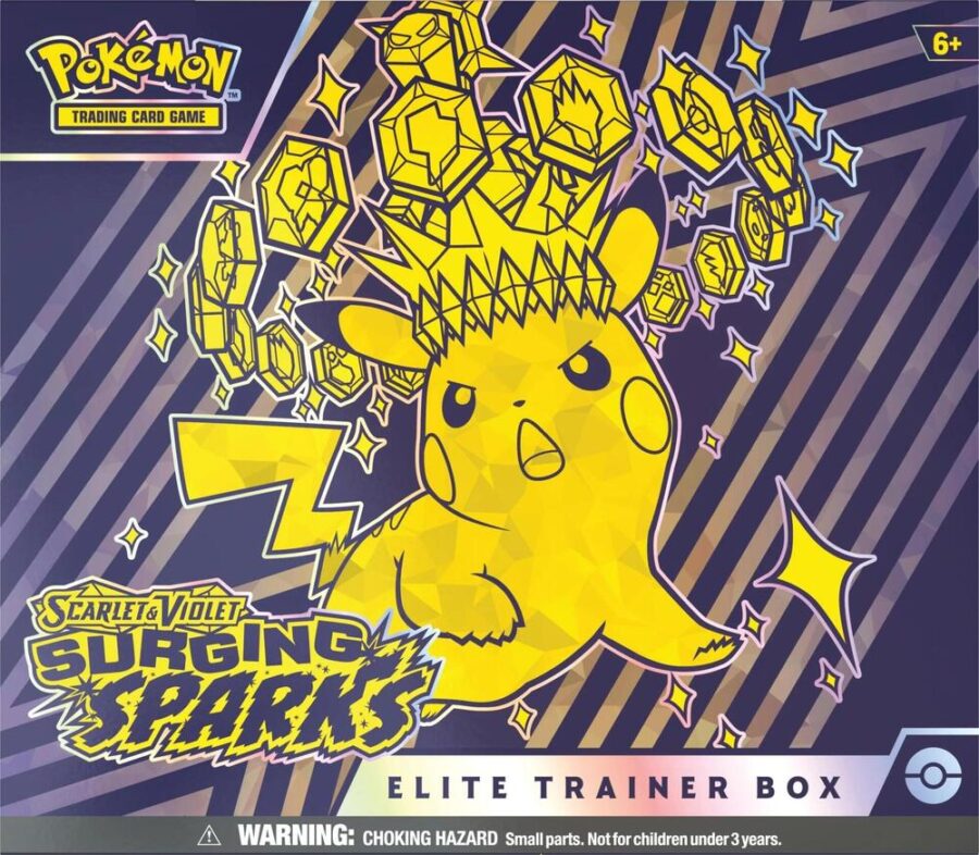 Pokémon SV08 Surging Sparks Elite Trainer Box