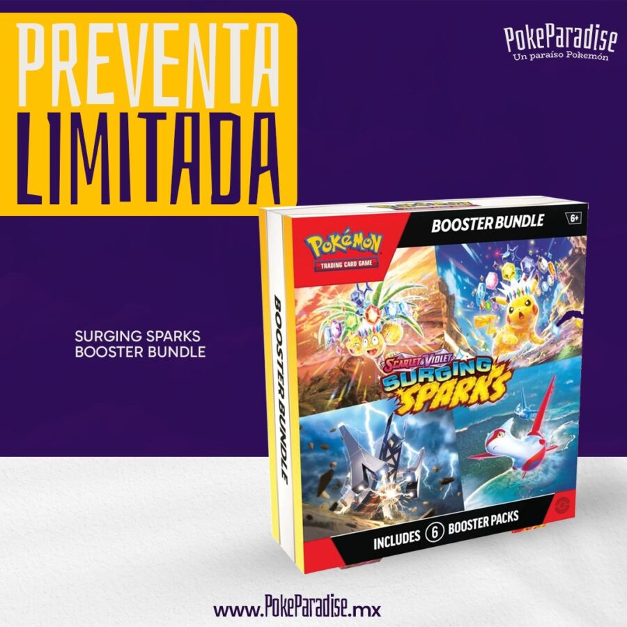 Pokémon SV08 Surging Sparks Booster Bundle (Preventa)