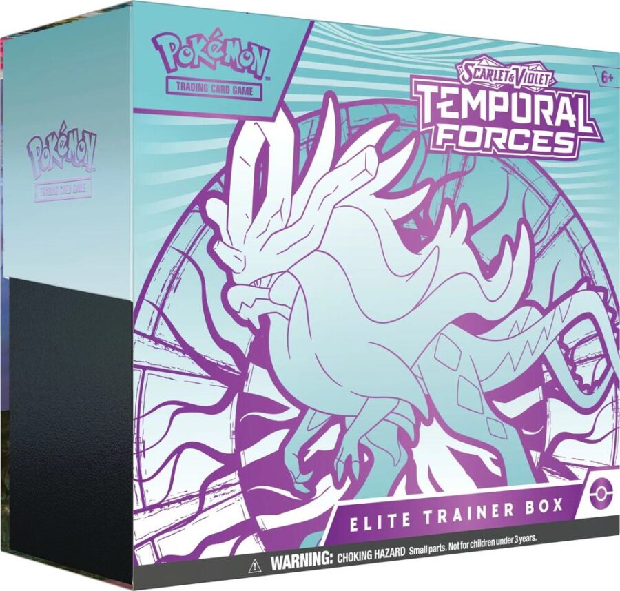 Pokémon SV05 Temporal Forces Elite Trainer Box - Walking Wake